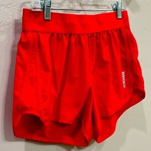 Gymshark Red Athletic Shorts